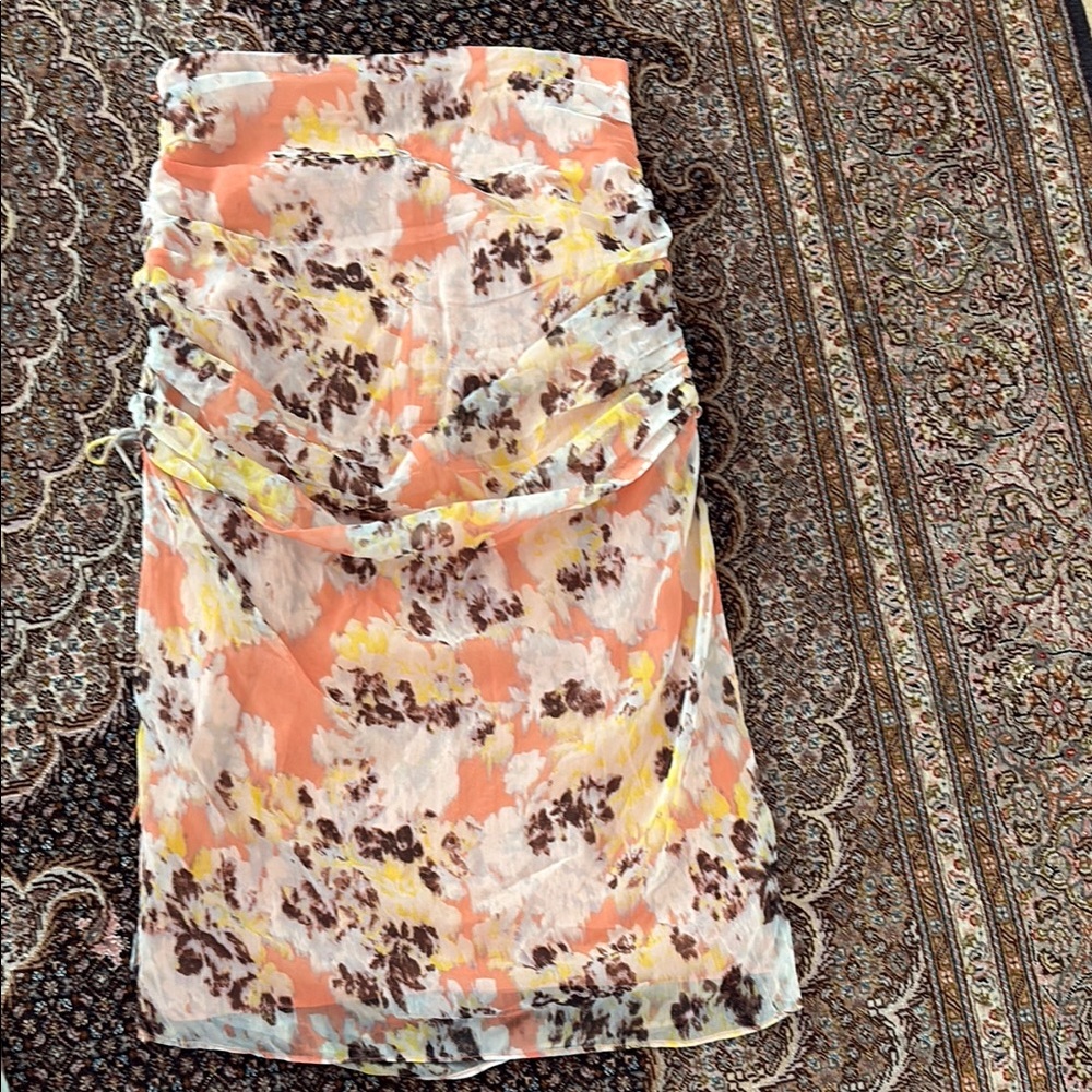 Floral Print Women's Skirt - Picture 1 of 6